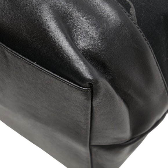 Lucien Pellat-Finet Skull Tote Bag in Black Cotton and Leather for Women